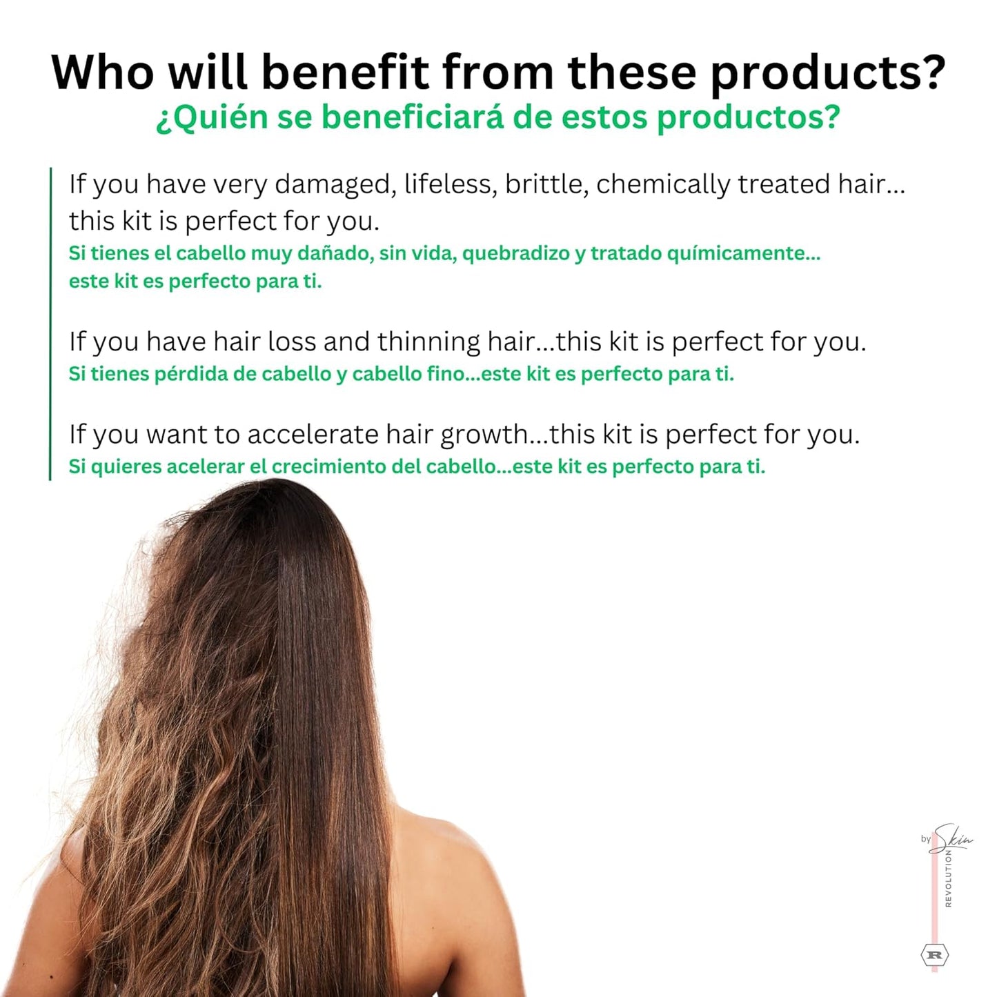 Organic Keratin Treatment for Straightening & Repairing Hair - All-Natural, Vegan Formula | 2-Piece Kit