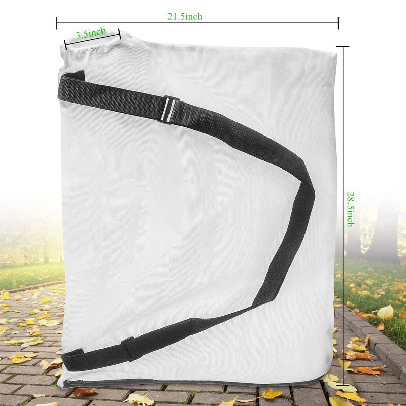 lauterbrun 530095564 Blower Leaf Vacuum Bags Bottom Zippered Design Dupe for Husqvarna, Poulan, Craftsman,Weed Eater, Roper, Sears, Yard Pro 53009559,eco-Friendly