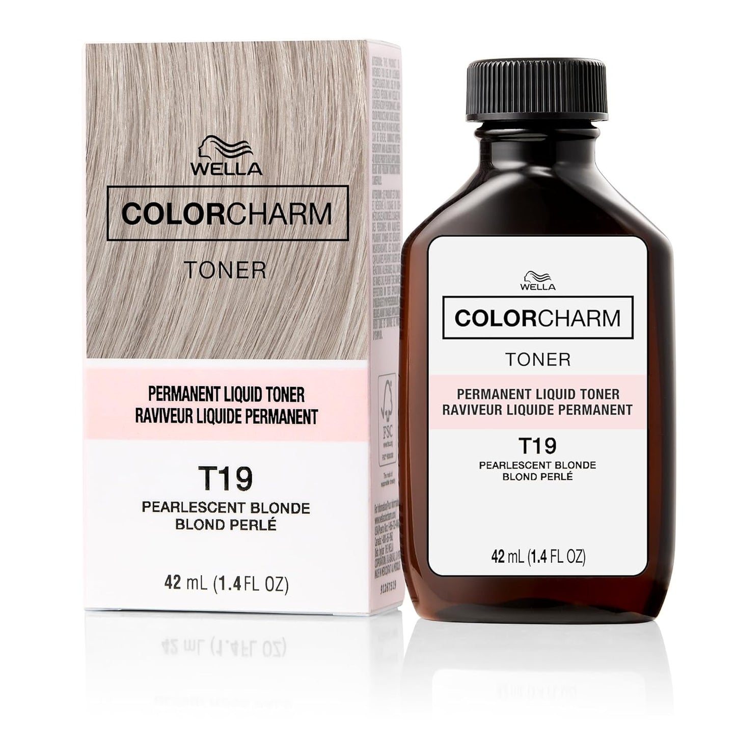 COLORCHARM Permanent Liquid Hair Toners - Neutralize Brass for Healthy Blondes | Vegan & Paraben-Free