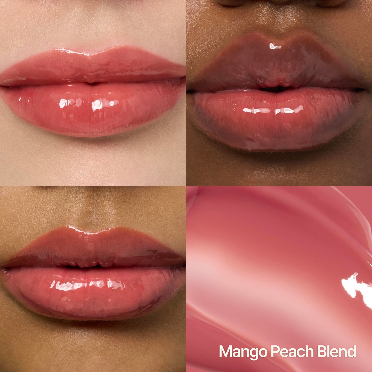 fwee Glowy Smoothie Tinted Lip Balm | MANGO PEACH BLEND | Hydrating Glossy Balm, Instant Shine & Moisture Lip Serum, Sheer-Tinted, PDRN, Glowy Finish, Long lasting lip care | 9.5g