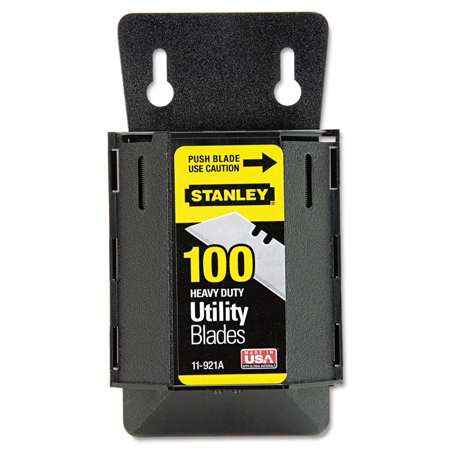 STANLEY Utility Knife Blades, Classic 1992, Heavy Duty, 100-Pack (11-921A)