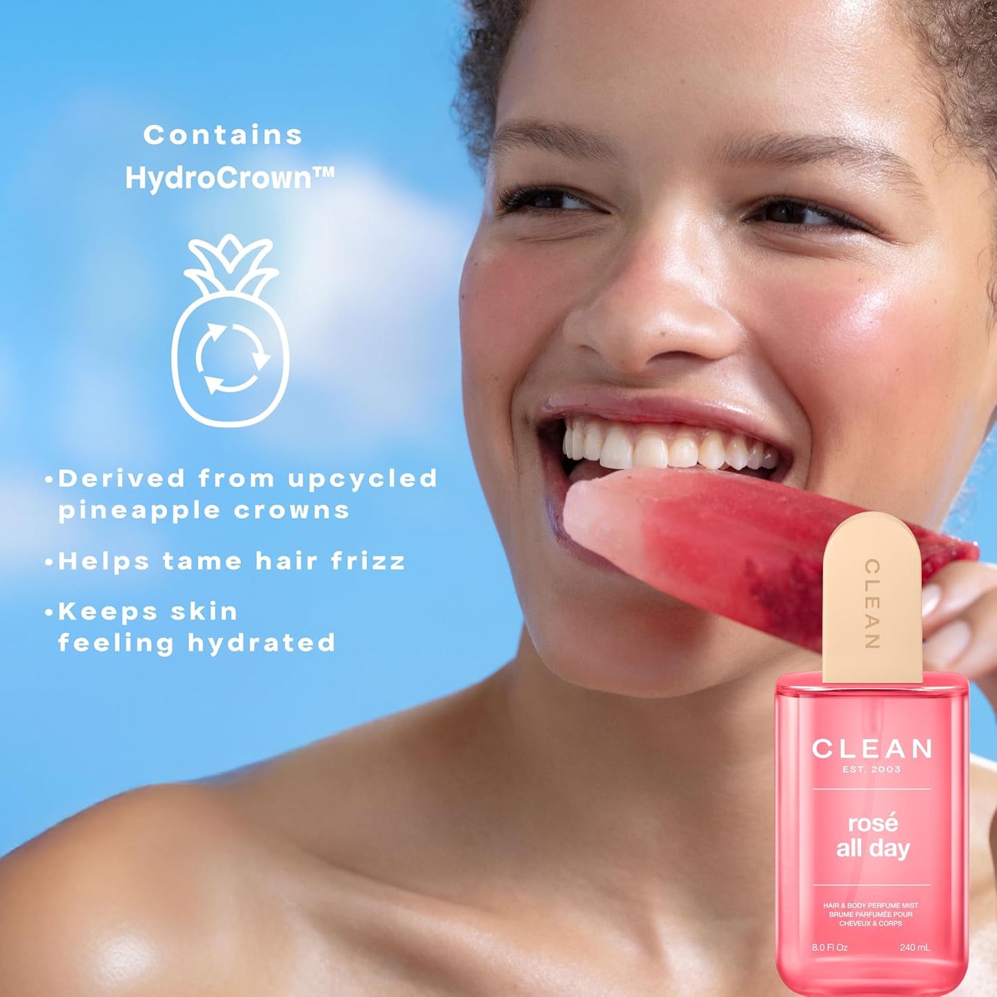 CLEAN Hair & Body Fragrance Mist - Hydrating Scent Spray for Long-Lasting Aroma | Vegan Formula