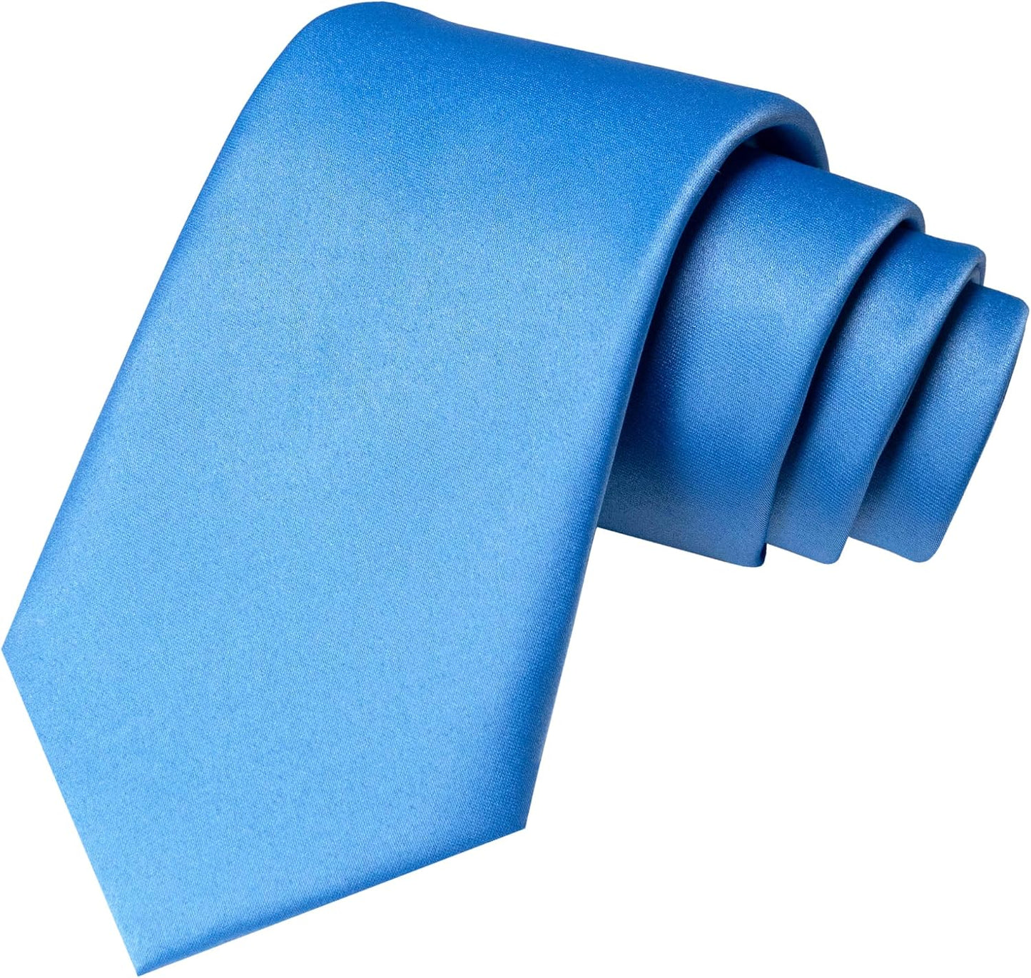 Solid Color Tie for Men - Business & Wedding Necktie | Elegant Design