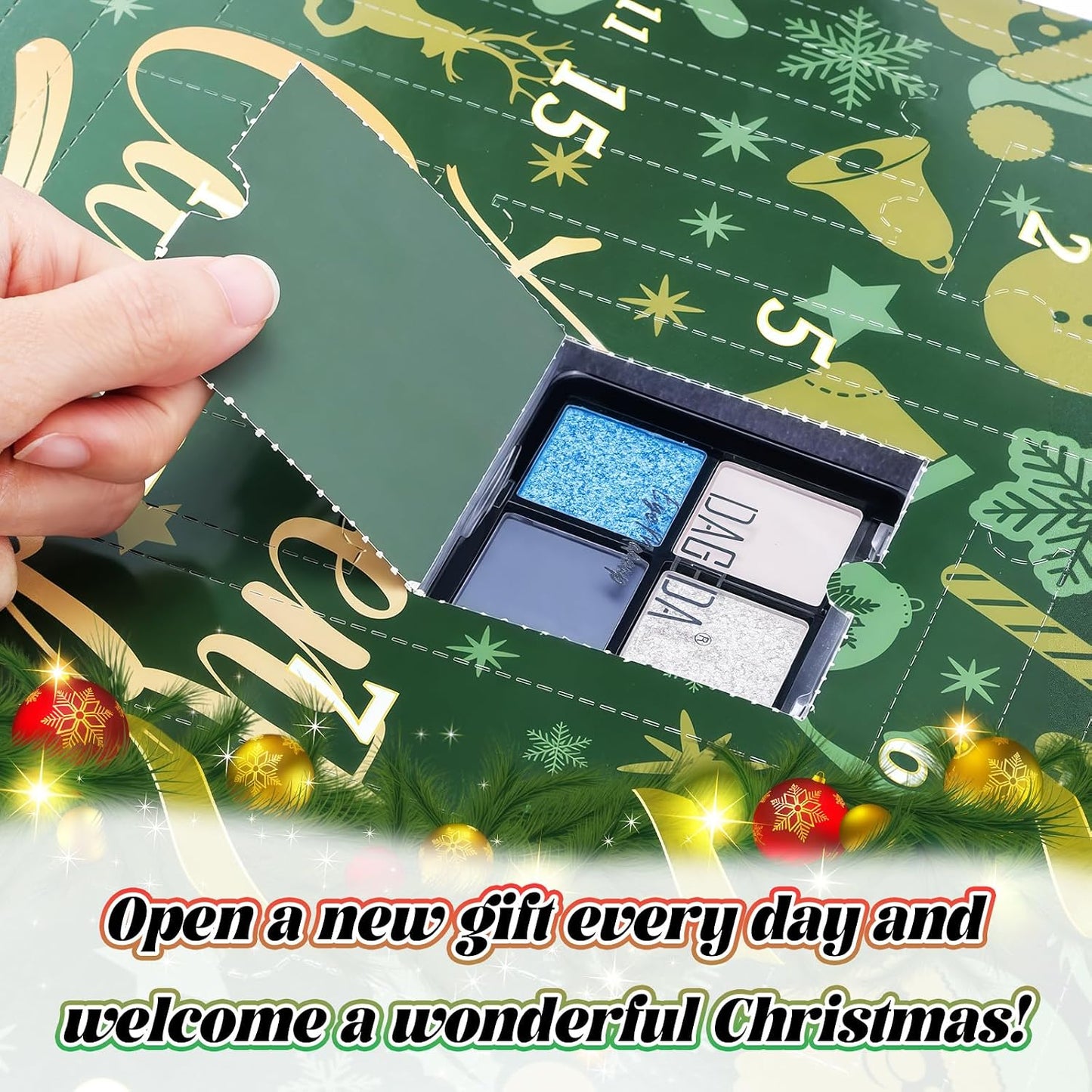Beauty Advent Calendar 2025 - 24 Days of Makeup Surprises for Teens & Adults | Perfect Christmas Gift Set for Women