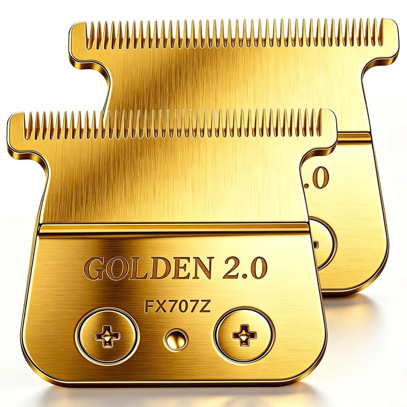 Replacement Blade for BaByliss PRO Hair Trimmers (FX787, FX799) and LoPROFX Trimmers (FX726, FX729) (Gold/2PCS)