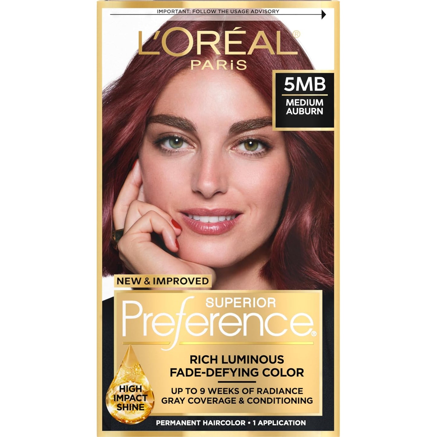 L'Oreal Paris Hair Color - Superior Preference Dark Ash Blonde 7A | Fade-Defying Permanent Dye for 9 Weeks of Radiance