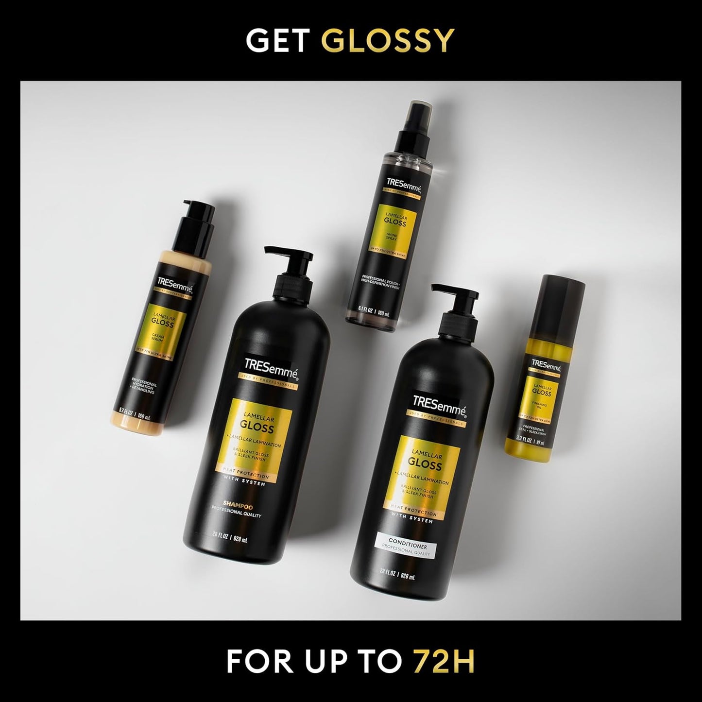 TRESemmé Lamellar Spray - Ultra Shine Gloss for Lasting Brilliance | 6.1 Fl Oz