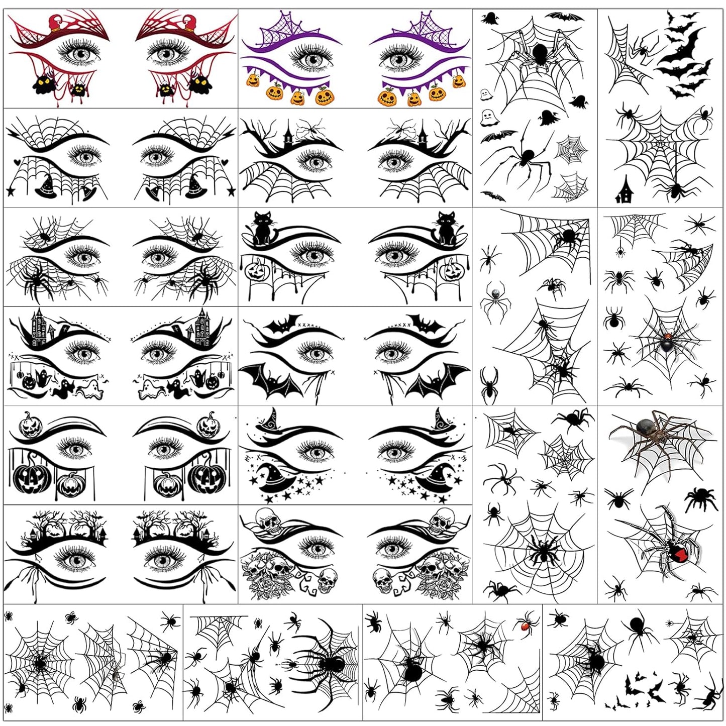 160 PCS Watercolor Animal Temporary Tattoos for Kids - Cute Stickers for Birthday Parties & Gifts | 30 Sheets