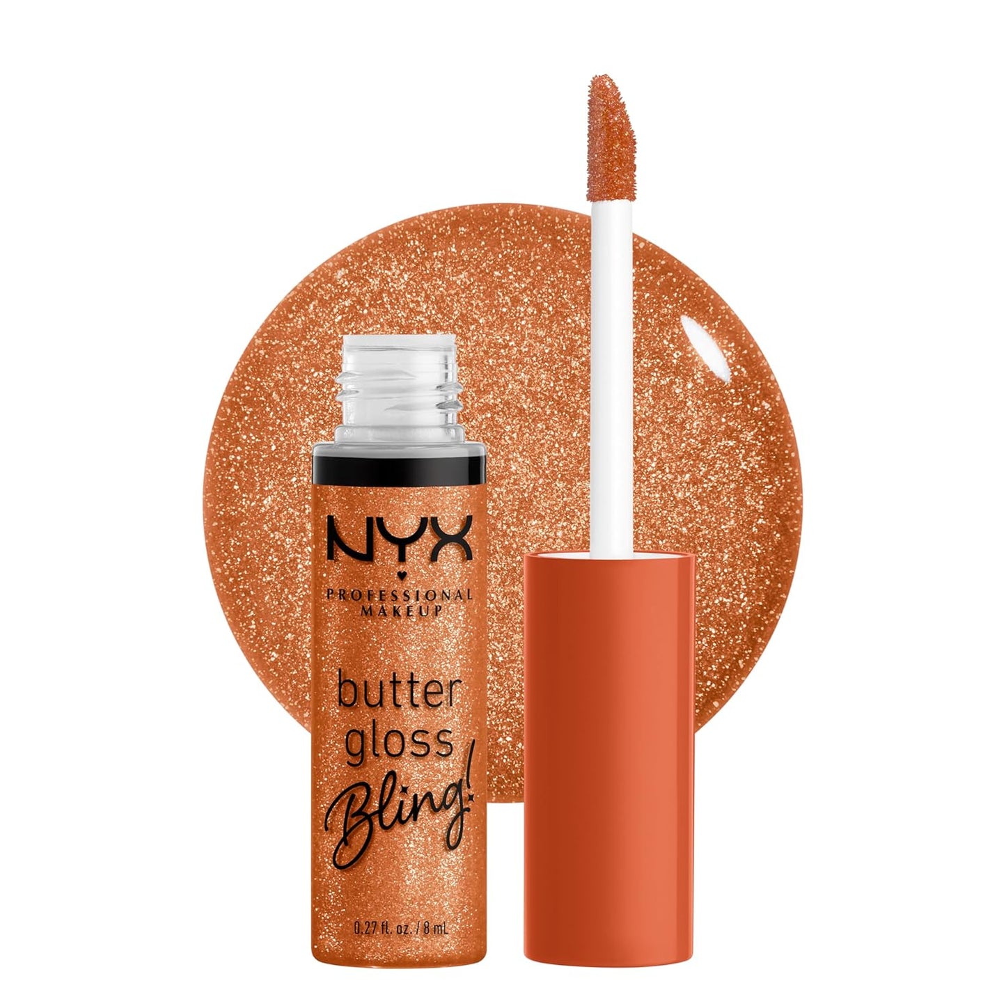 NYX Butter Gloss - Non-Sticky Lip Gloss Set | 3 Shades: Angel Food Cake, Creme Brulee, Madeleine