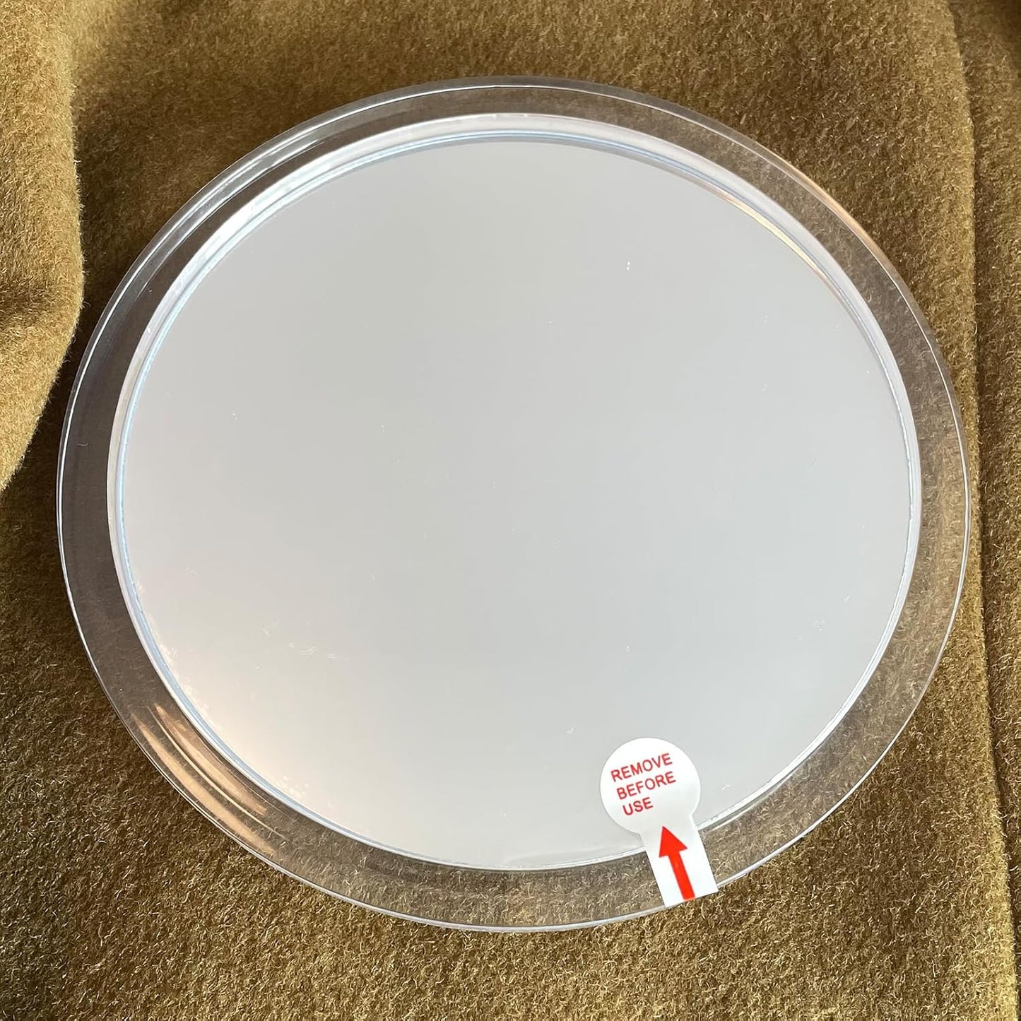 Fogless Shower Mirror - Shatterproof Anti-Fog Design with 3 Suction Cups | Ideal for Shaving & Makeup