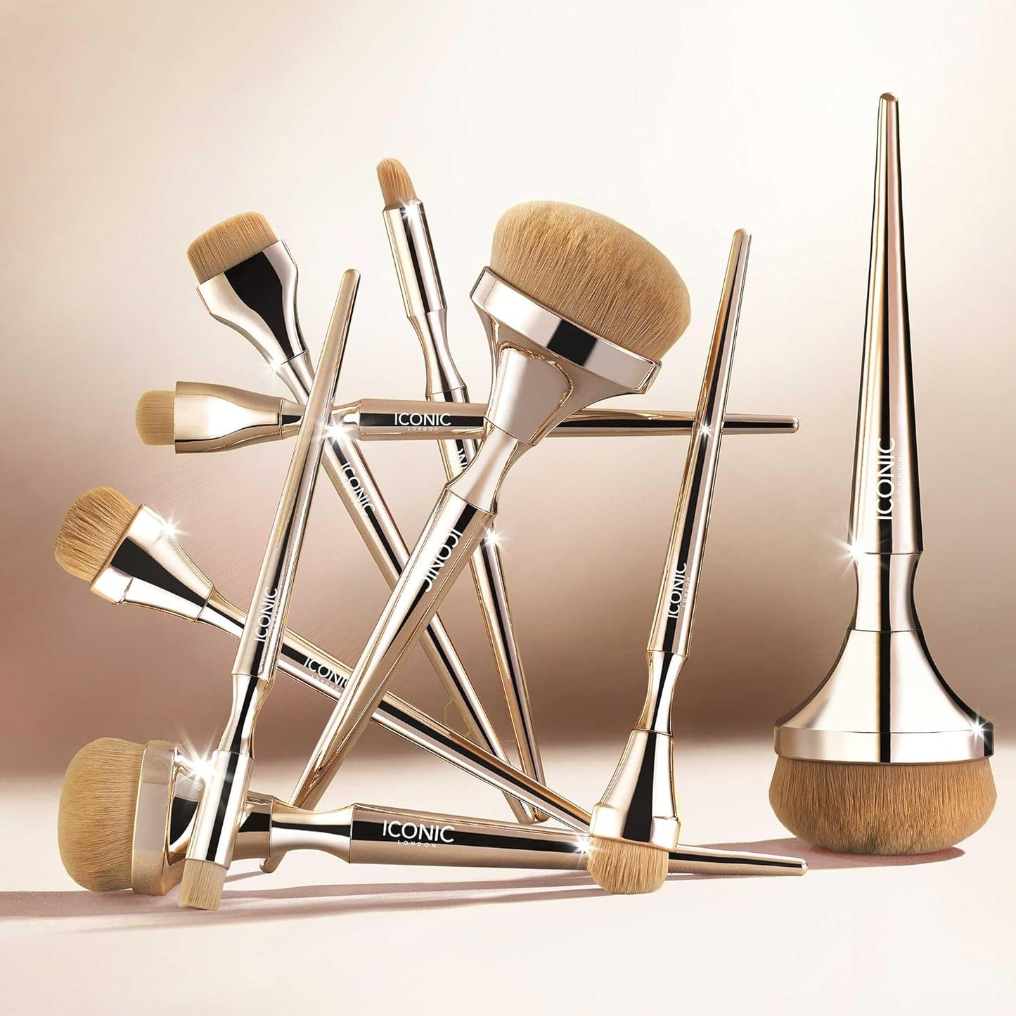 HD Blend Brush Set - Luxury Synthetic Makeup Brushes for Flawless Application | Vegan-Friendly, Perfect for Buffing & Blending