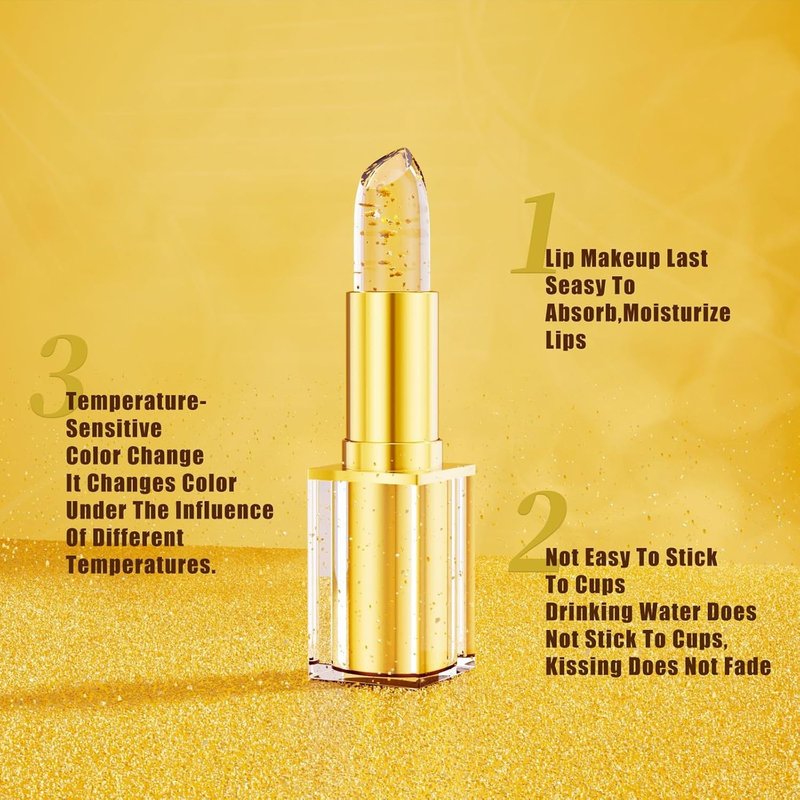 pH Adjusting Lipstick for Mature Women - Transfer Proof Color Changing Formula | Long Lasting Waterproof Glossy Shine (1 Pc)
