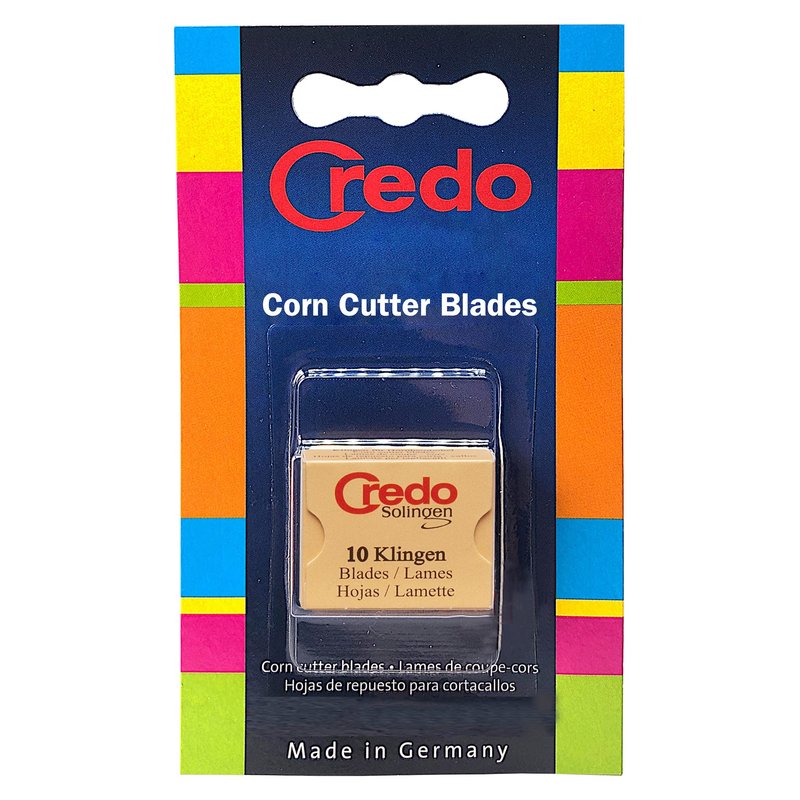 Credo Corn Cutter Replacement Blades, Ideal for Removing Calluses and Corns, Compatible with Credo Corn Cutter, 10 Pack