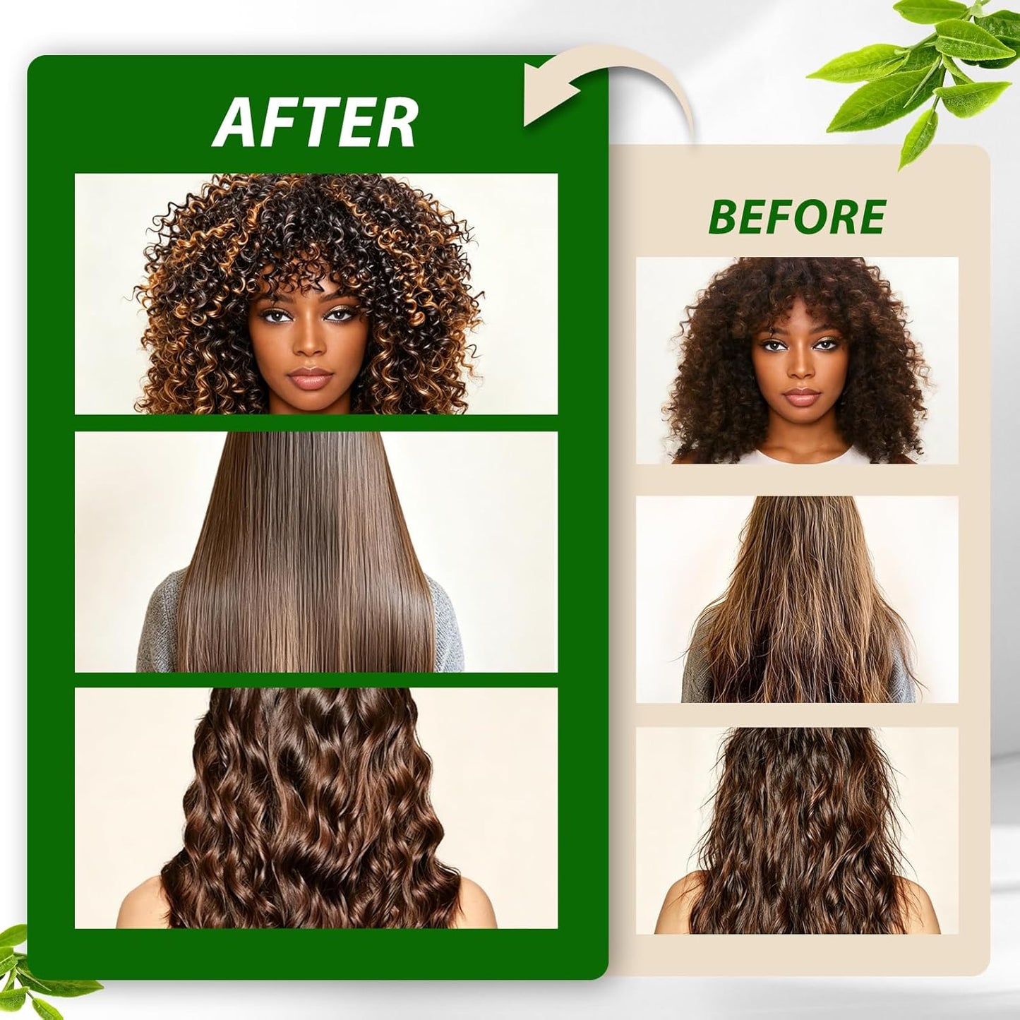 Wig Milk Spray - Leave-In Conditioner & Detangler for Synthetic Hair | 250ML Moisturizer for Easy Combing