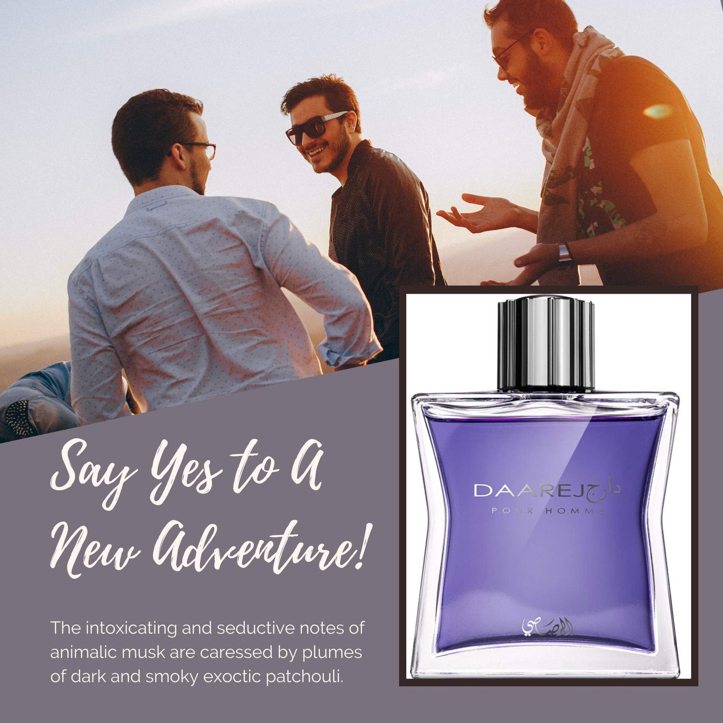 RASASI Daarej Men and Women, Entebaa For Men EDP 100ML (3.4oz) Perfume for Every Occasion.