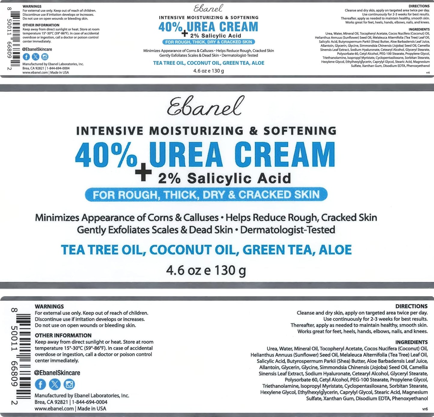 Professional Callus Remover Set - Urea Cream 40% & Salicylic Acid 2% | Exfoliating Gel for Feet & Toenails