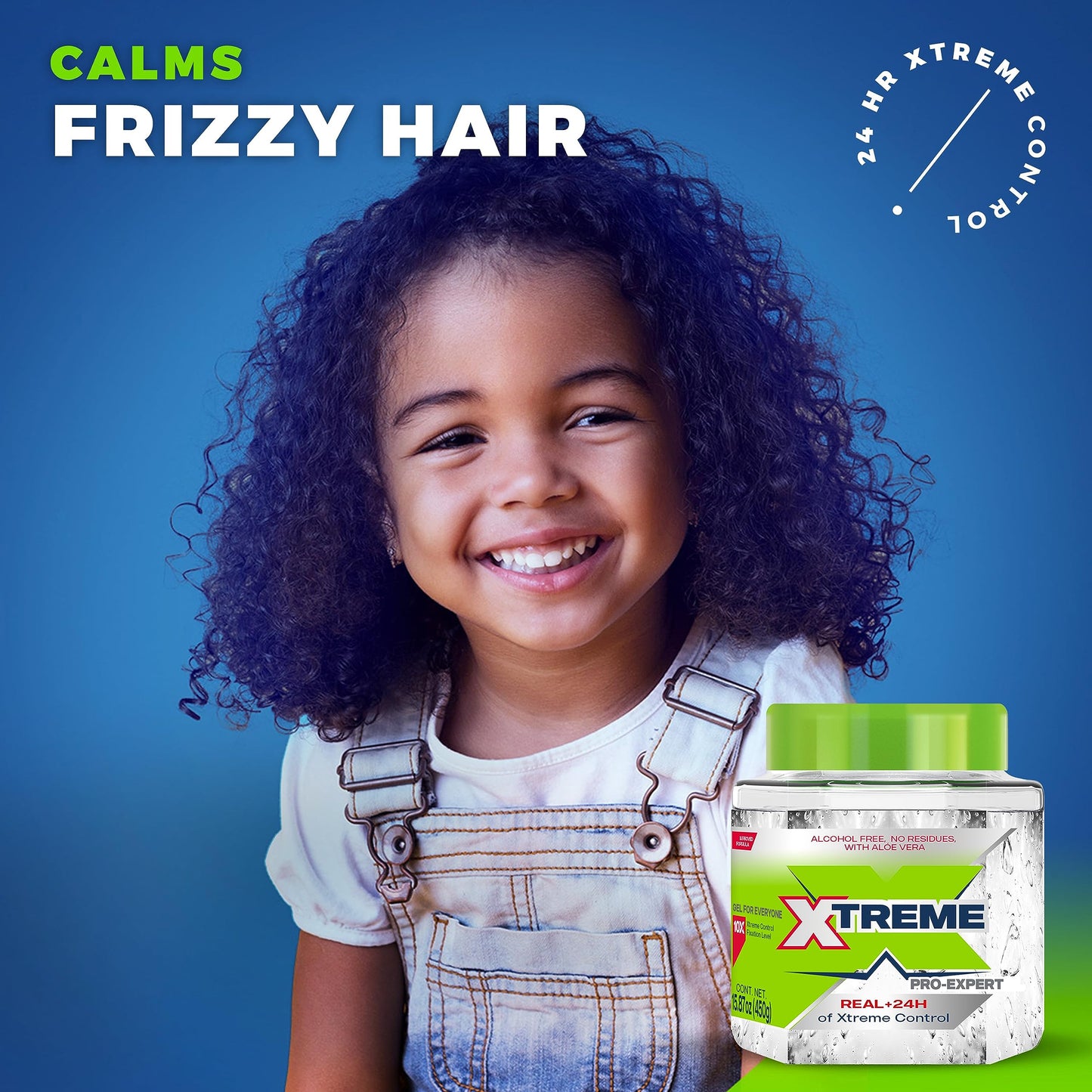 Xtreme Pro-Expert Clear Styling Hair Gel, 15.87 Oz, Pack of 2
