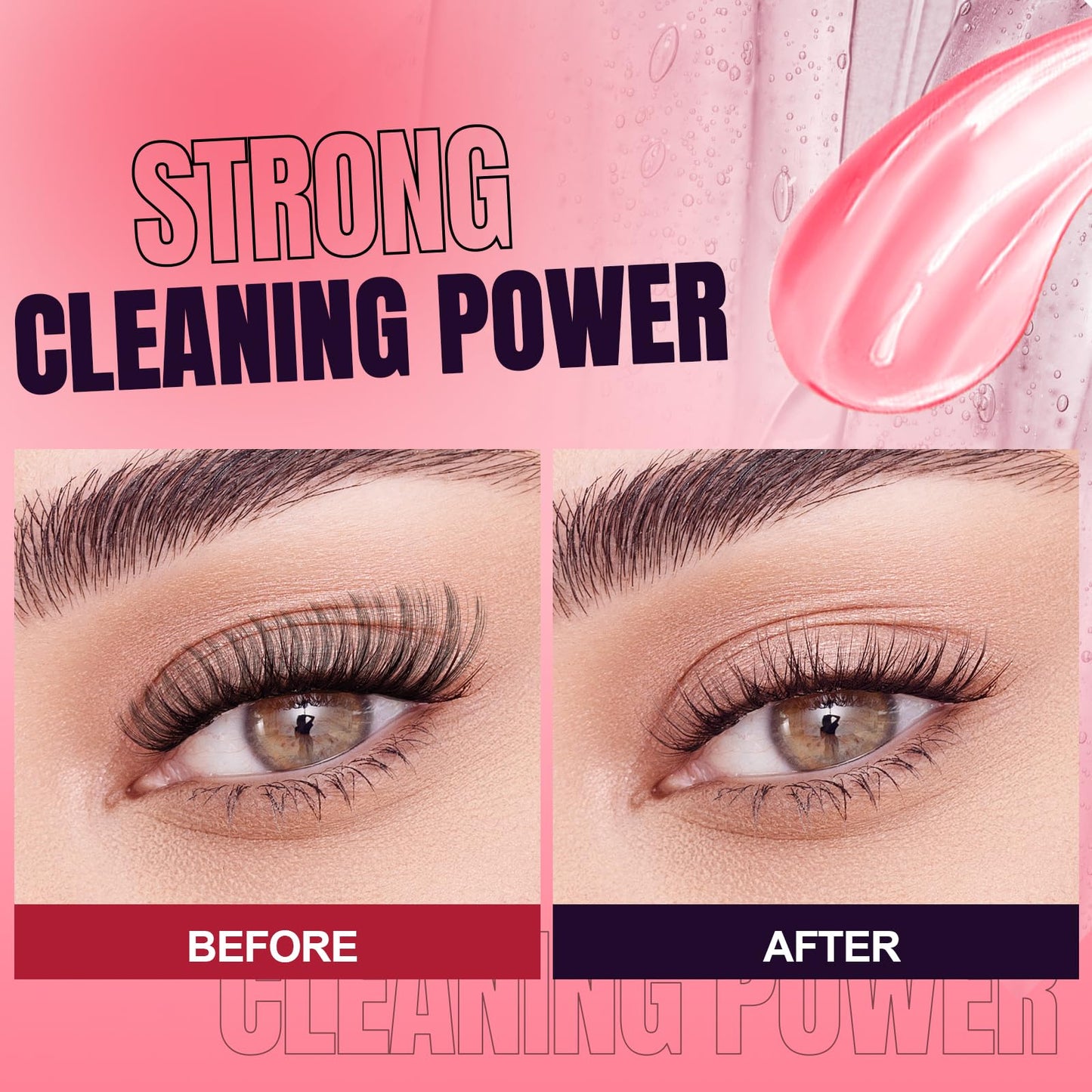 Lash Extension Remover Cream Eyelash Extension Remover Low Irritation Dissolves Powerful Eyelash Glue Remover for Salon Lash Glue Remover(No Flavored 10g)