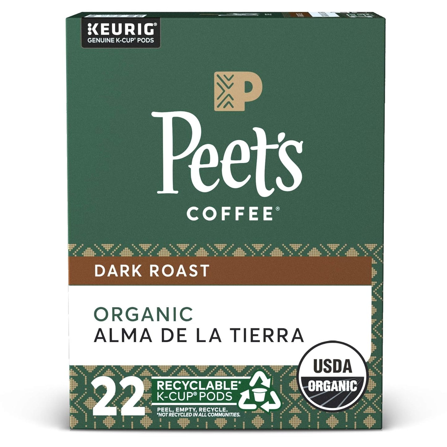 Peet's Coffee Dark Roast K-Cup Pods - Major Dickason's Blend | 75 Count 100% Arabica Coffee