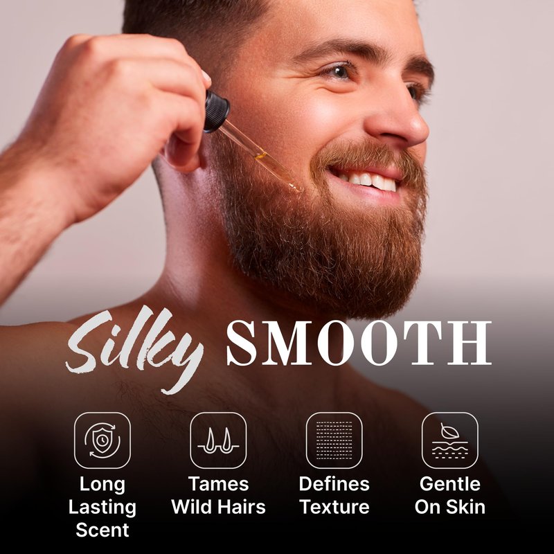 Tuscan Cooper's Baby Faced Beards Oil for Men - Hydrating, Nourishing, Natural Beard Softener and Conditioner for All Hair Types. Coconut, Jojoba, and Sweet Almond Moisture - Bare Unscented