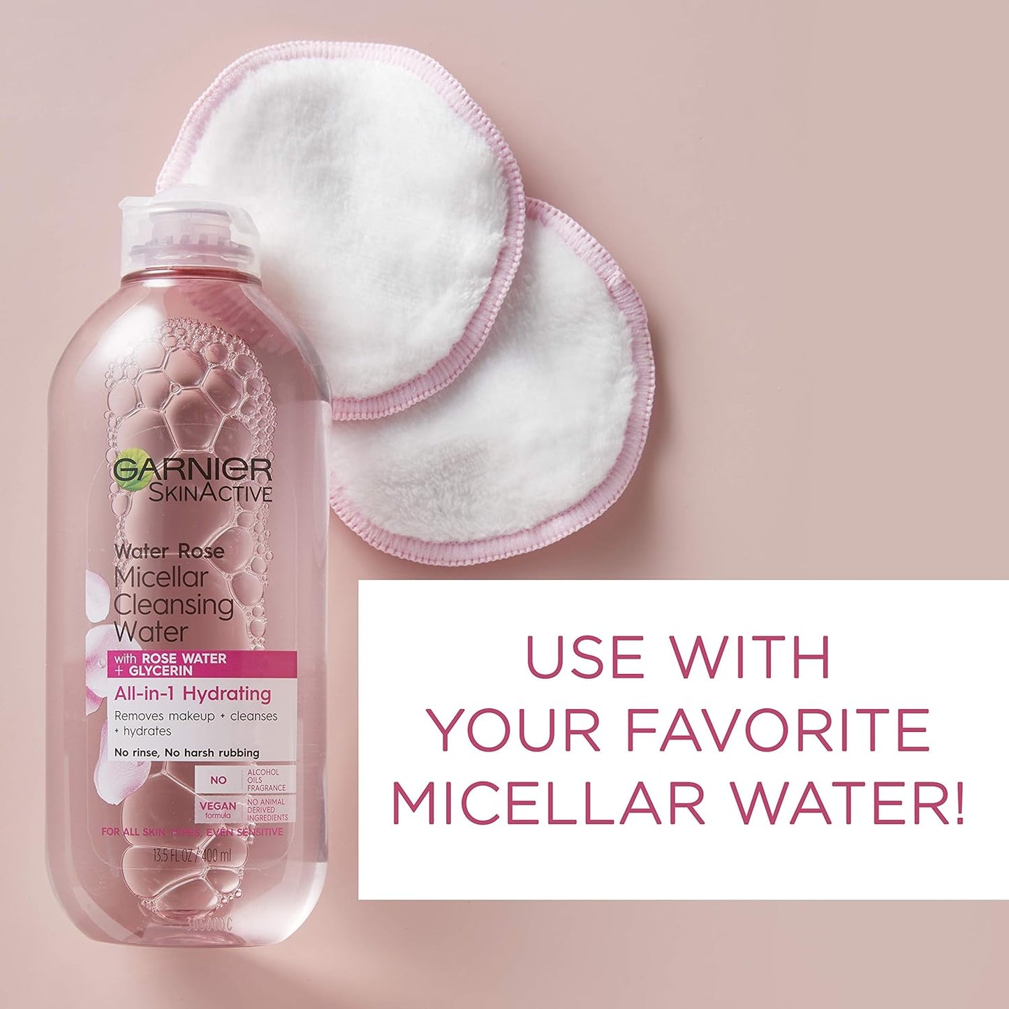 Micellar Cleansing Eco Pads - Reusable Ultra-Soft Microfiber | 3-Pack