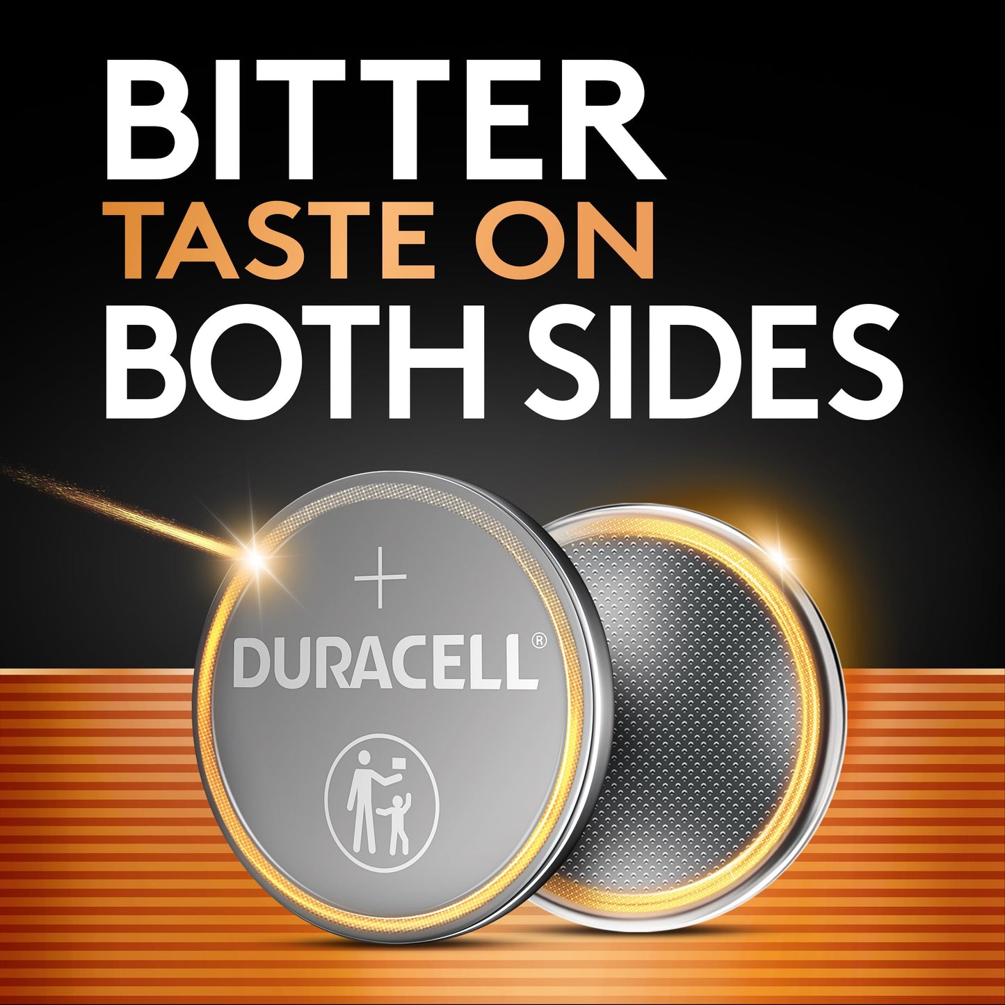 Duracell 2032 Lithium Battery, 4 Count (Pack of 1), Child Safety Features, Compatible with Key Fob, Tea Light Candles and Other Devices, CR2032 Battery