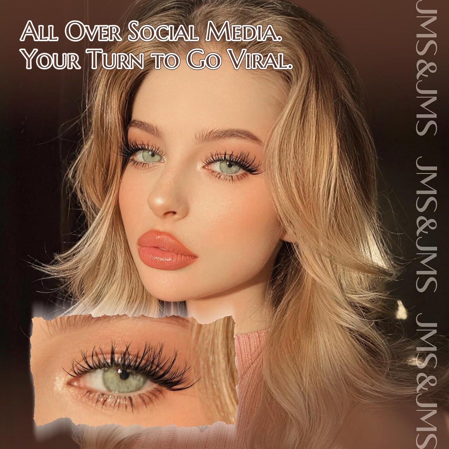 Spider Lash Clusters - Wispy Eyelash Extensions with Invisible Band | D Curly 8-16mm