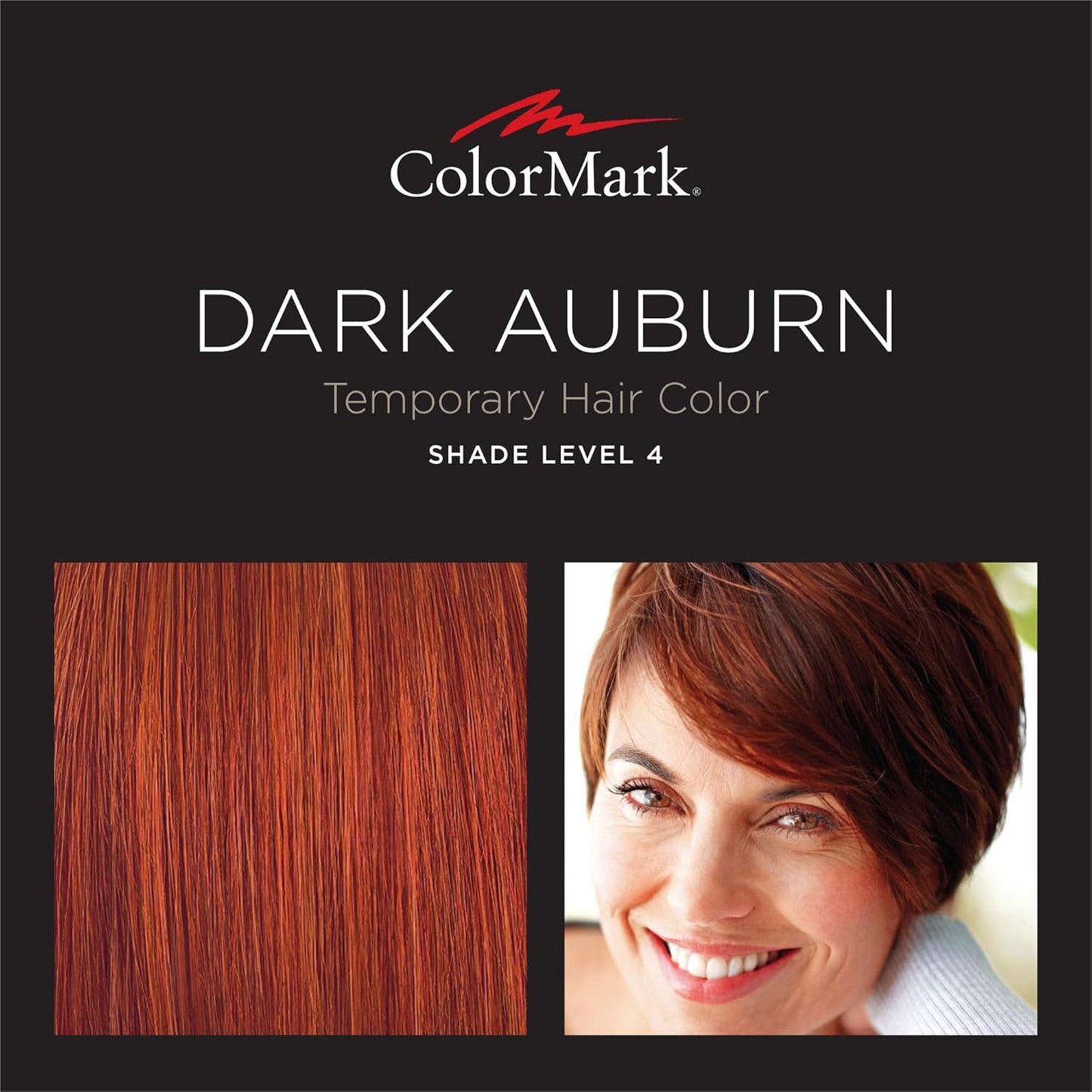Dark Auburn Liquid Gray Root Touch Up Wand - Real Hair Color Applicator