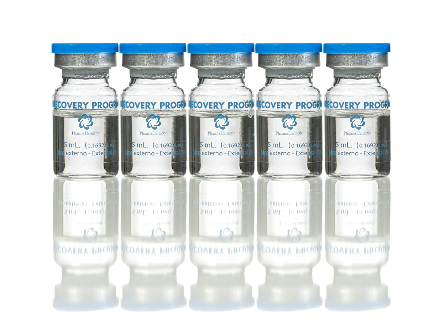 Hair Growth Serum | 7-Week Regrowth Kit with Biotin, Caffeine & Peptides for Thinning Hair - 5x5mL