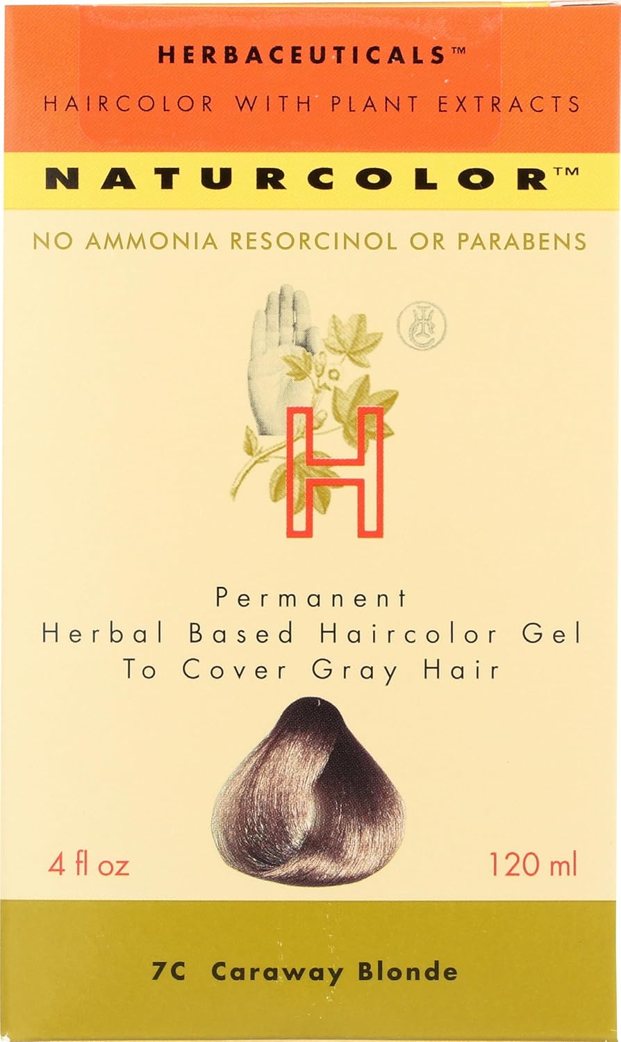 Naturcolor Hair Dye - 7C Caraway Blonde Permanent Hair Color, 4 Ounce