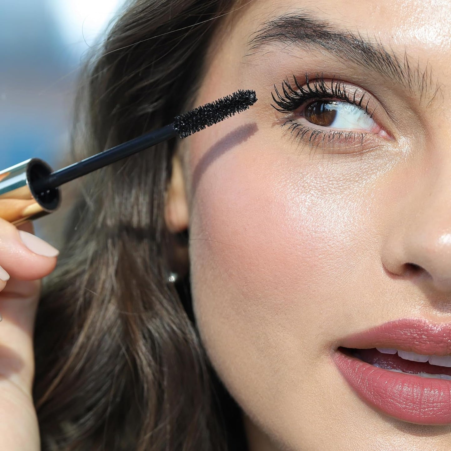 Mile High Club Black Mascara - Lengthening & Defining Formula for Full, Fanned Out Lashes | Smudge-Proof, 0.31 fl oz