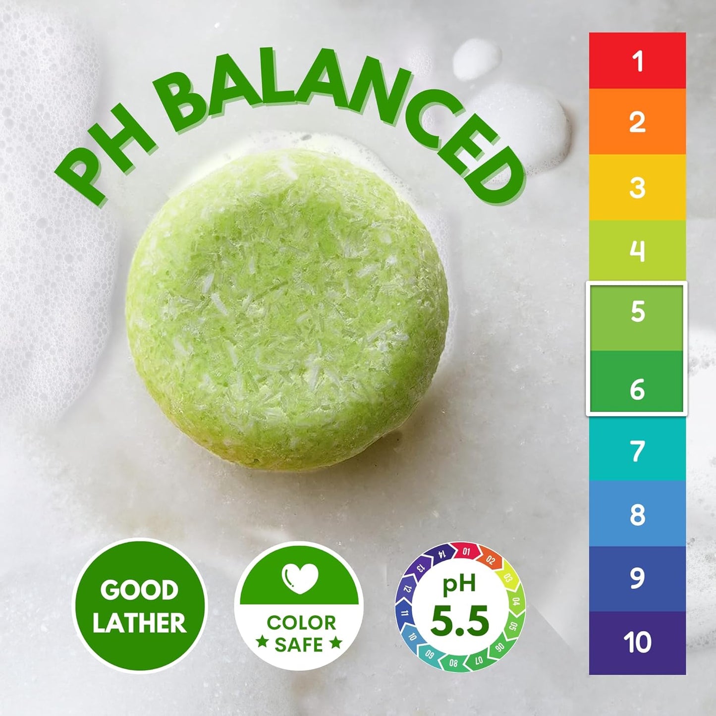 Muun Rice Water Shampoo & Conditioner Bar Pack | Hair Growth, Thickening & Volumizing | pH Balanced, Sulfate & Silicone Free
