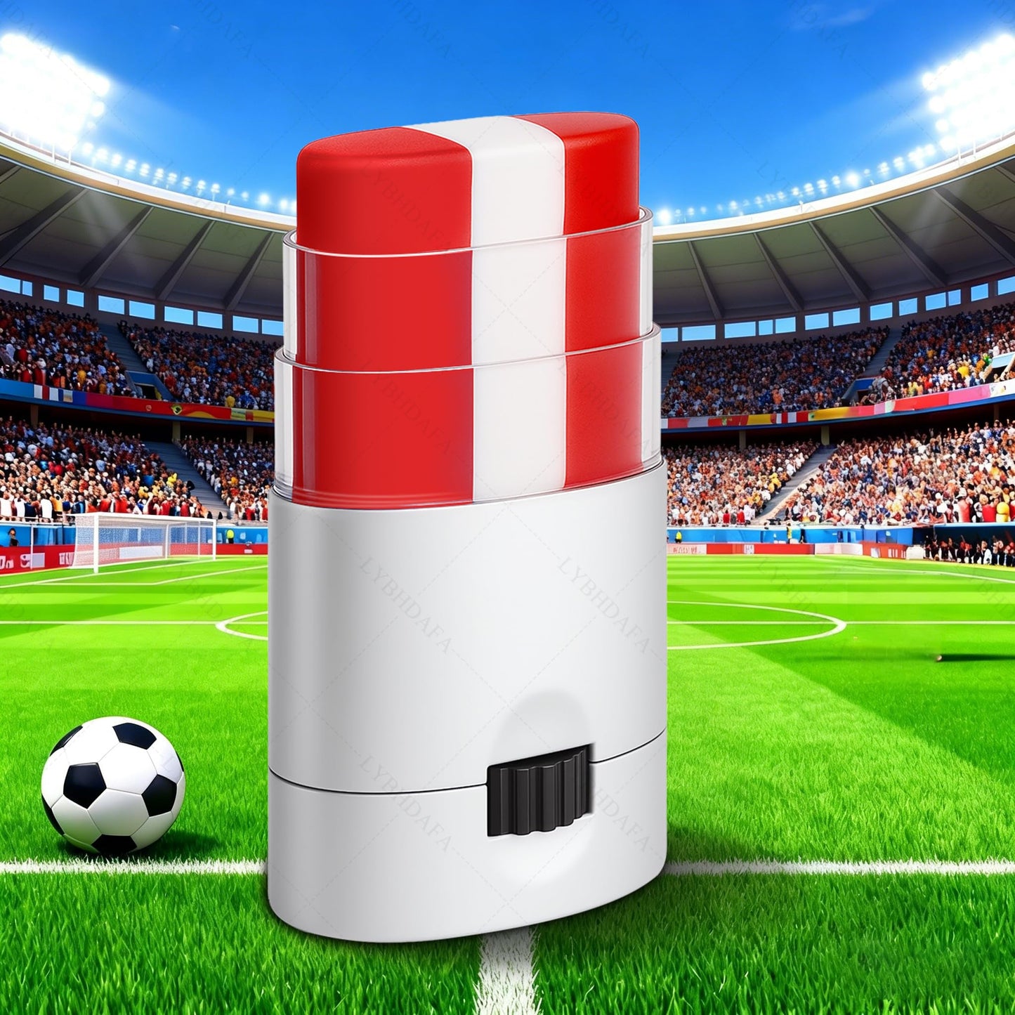 Red White and Red Face Body Paint Stick for World Cup 2026, Patriotic Flag Accessories Football Eye-black Stick for World Cup Party Favors Sports Fan Makeup (Canada England Japan Switzerland Poland)