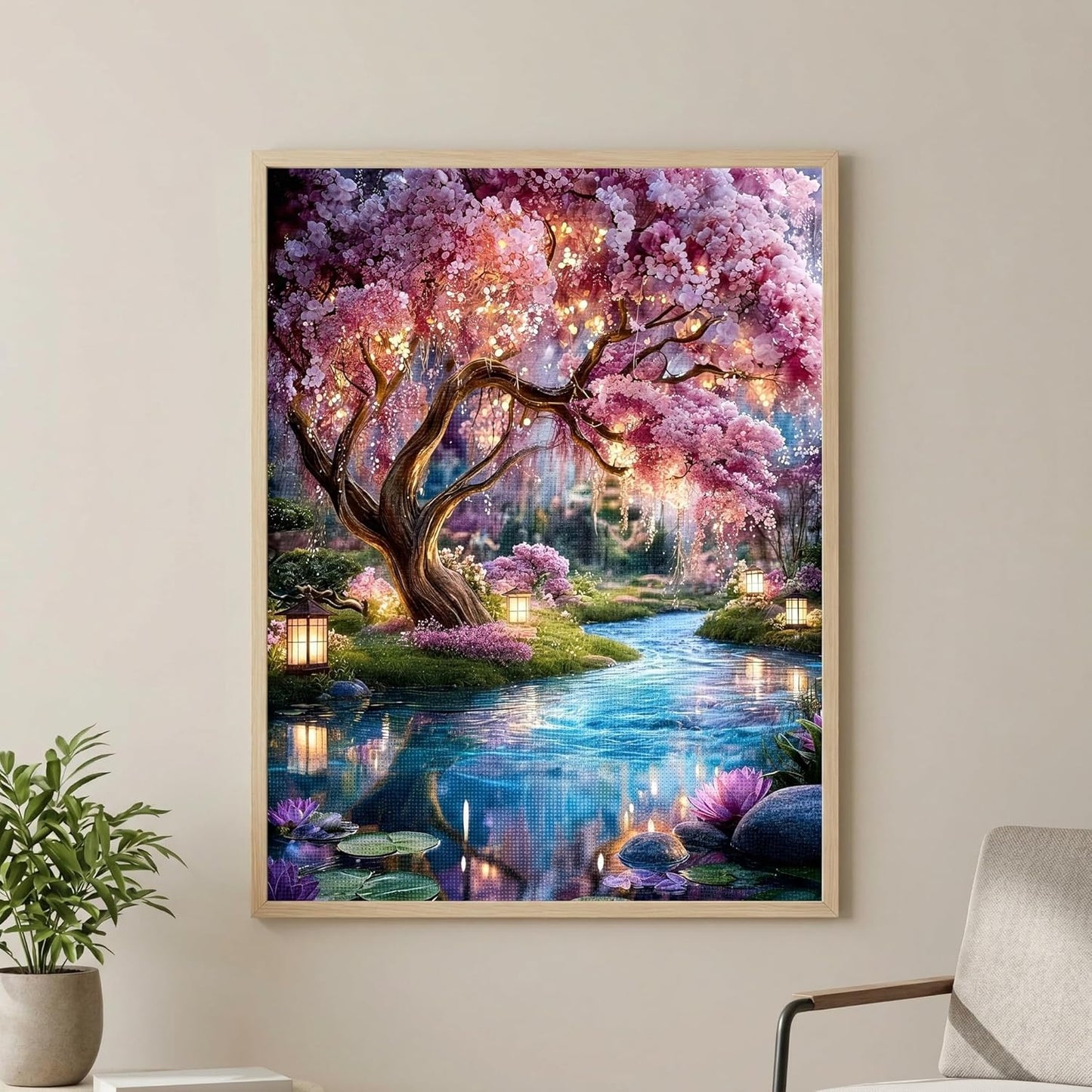 5D Diamond Painting Kits for Adults - Gothic DIY Craft Kit | Full Round Drill Dark Fantasy Art 12 x 16 Inch