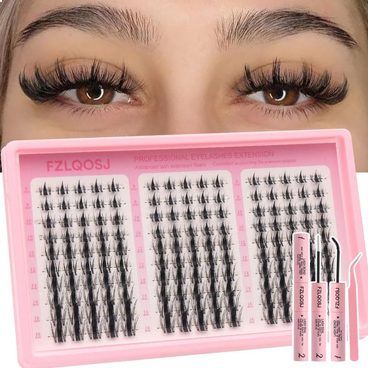 Clusters Kit. Eyelash Clusters Eit.Natural Lash Clusters. FZLQOSJ Manga Lash Clusters. Cluster Eyelash Extensions. False Eyelashes & Adhesives.Pro Lash