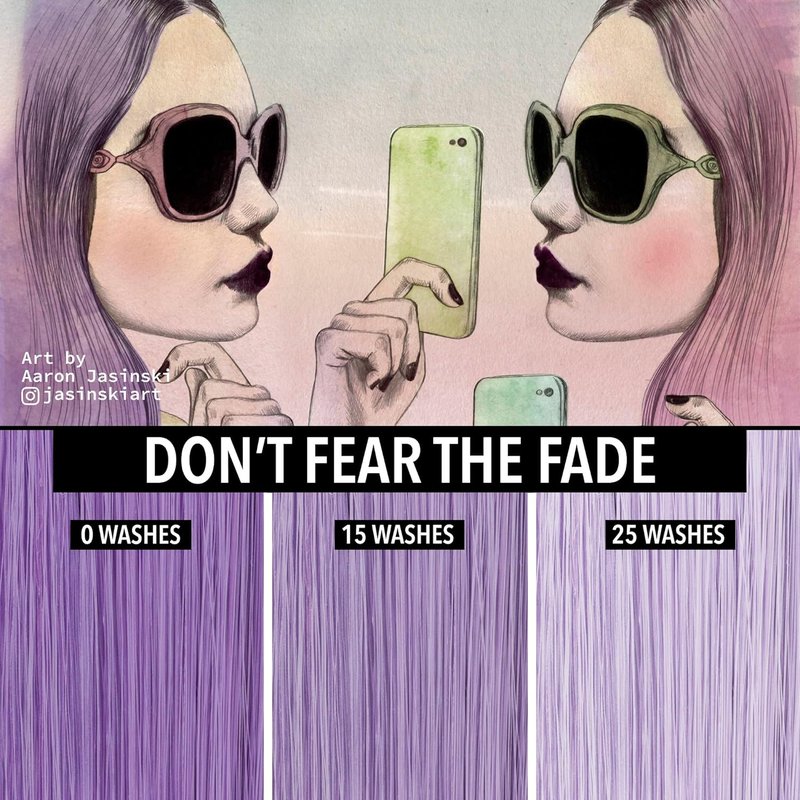 Pulp Riot Semi-Permanent Hair Color - Lilac True Pastel Purple | Vegan, Long-Lasting, 4oz Tube