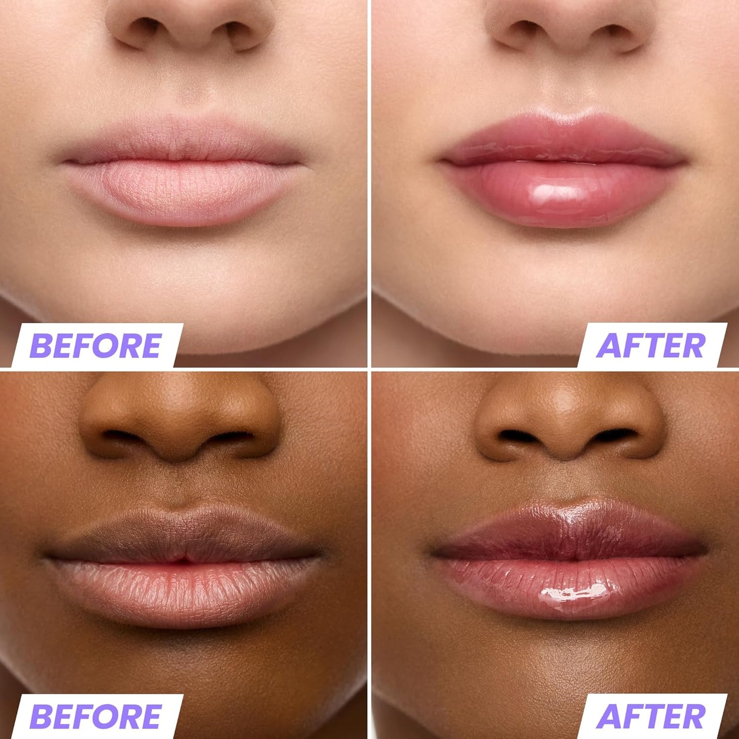Wonderskin Tinted Lip Oil Rehab Serum - Hydrating, Non-Sticky Deep Red Tint for Dry Lips | 0.5 oz