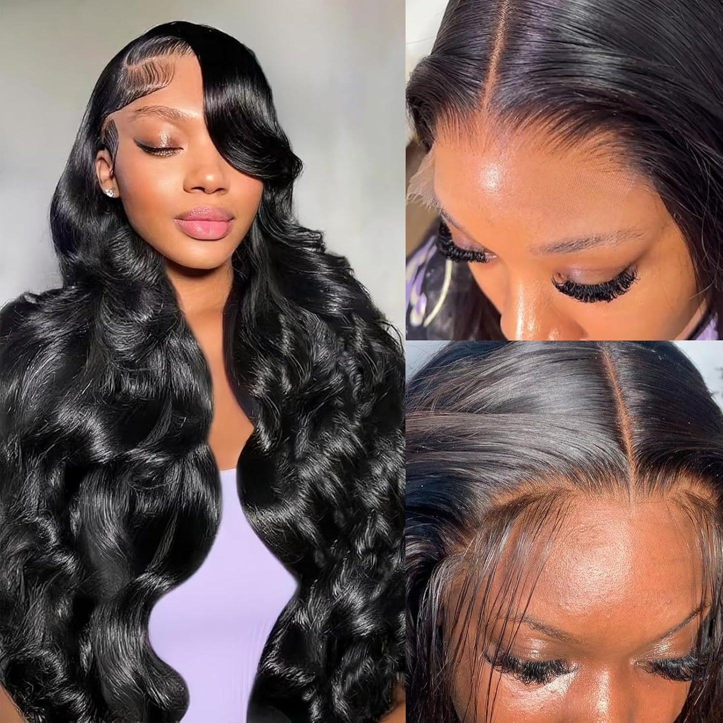 5x5 HD Lace Closure Wig - 200% Density 26 Inch Body Wave | Ultra-Thin Swiss Lace, Pre-Plucked, Glueless Design