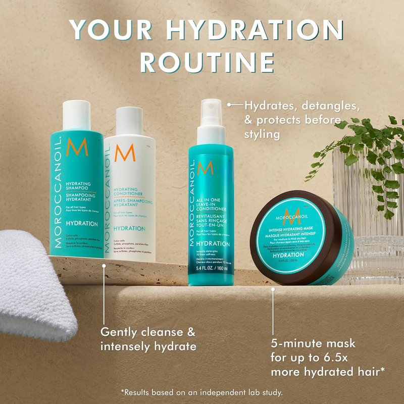 Moroccanoil Hydrating Shampoo - Deep Moisture for Dry Hair | 8.5 Fl Oz