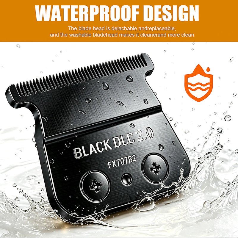 Replacement Blade for BaByliss PRO Hair Trimmers (FX787, FX799) and LoPROFX Trimmers (FX726, FX729) (Black/3PCS)