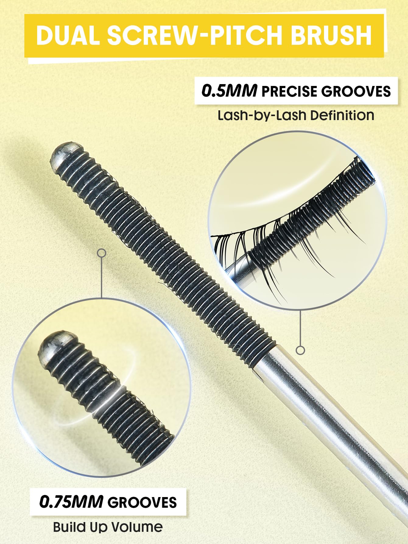 SHEGLAM Lashlighter Iron Curl Mascara Straight Lashes Long-lasting Lengthening Waterproof
