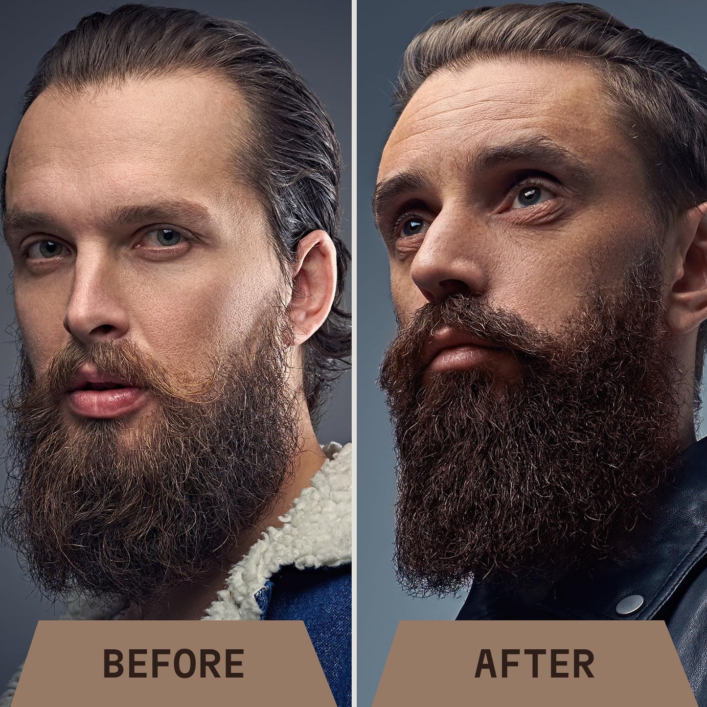 Striking Viking Sandalwood Beard Wash/Shampoo for Men - 17 Oz, Paraben & Sulfate Free, Jojobal Oil for all Beard Types - Promotes Healthy Growth & Moisturizes