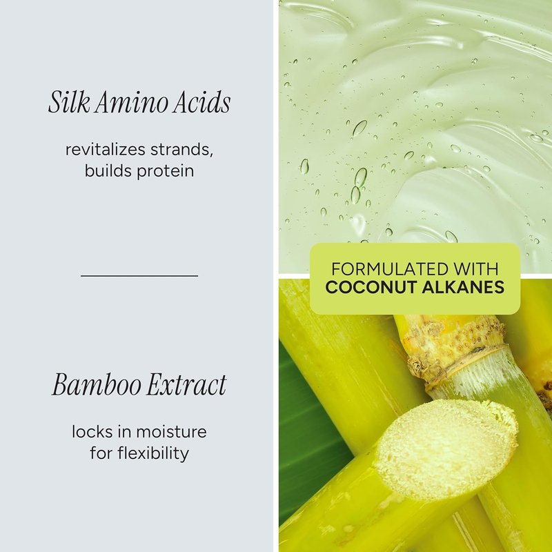 Intensive Repairing Shampoo - Strengthens & Restores with Silk Amino Acids | 12.5 fl oz, Vegan, Silicone-Free, All Hair Types