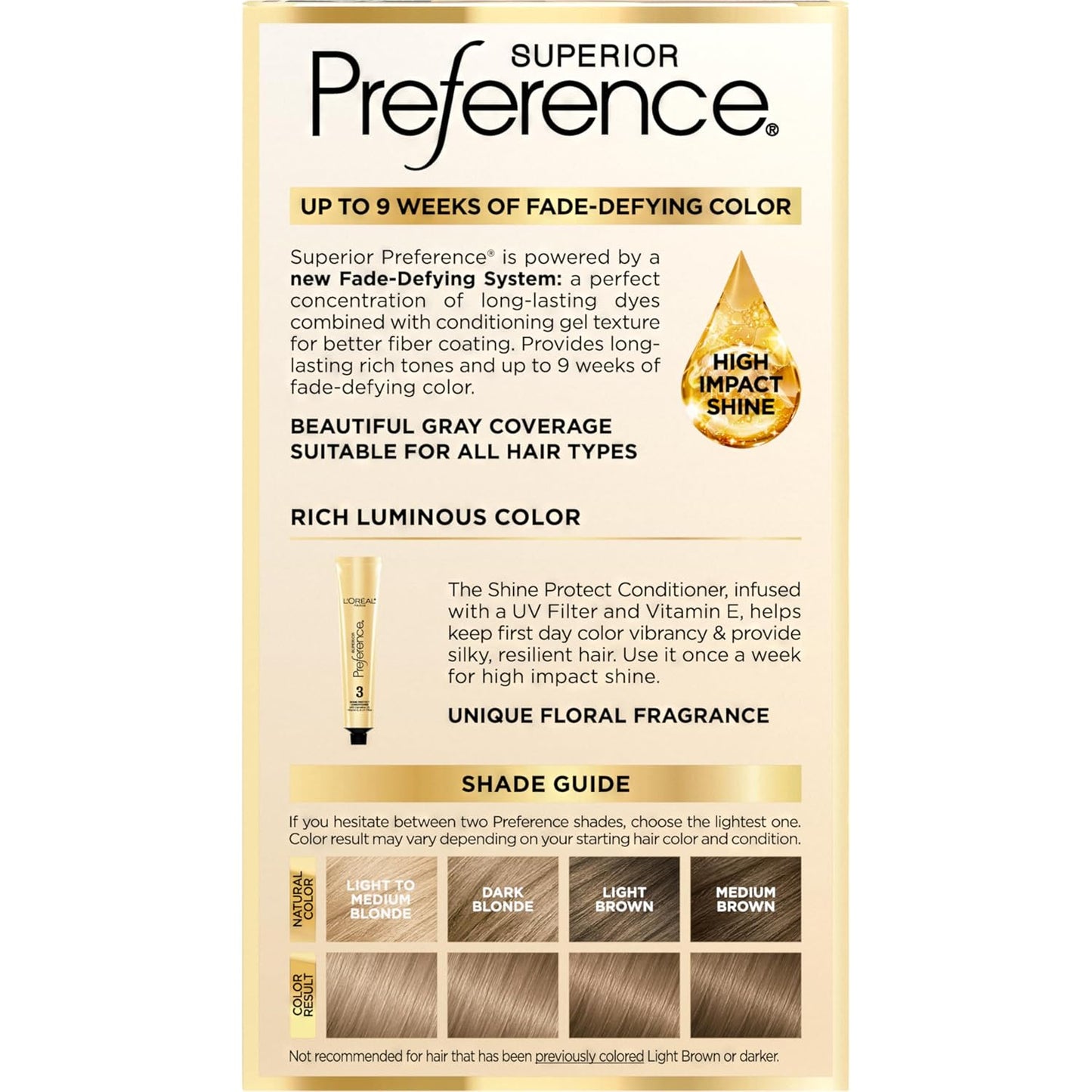 L'Oreal Paris Hair Color - Superior Preference Dark Ash Blonde 7A | Fade-Defying Permanent Dye for 9 Weeks of Radiance