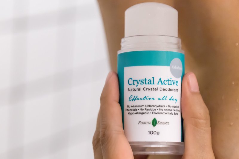 Thai Mineral Crystal Deodorant Stones (2 Pack, 60g Each) – All Natural Deodorant for Women & Men, Unscented Mineral Salt Deodorant, Alum Stone Formula, Free From Aluminum Chlorohydrate or Zirconium