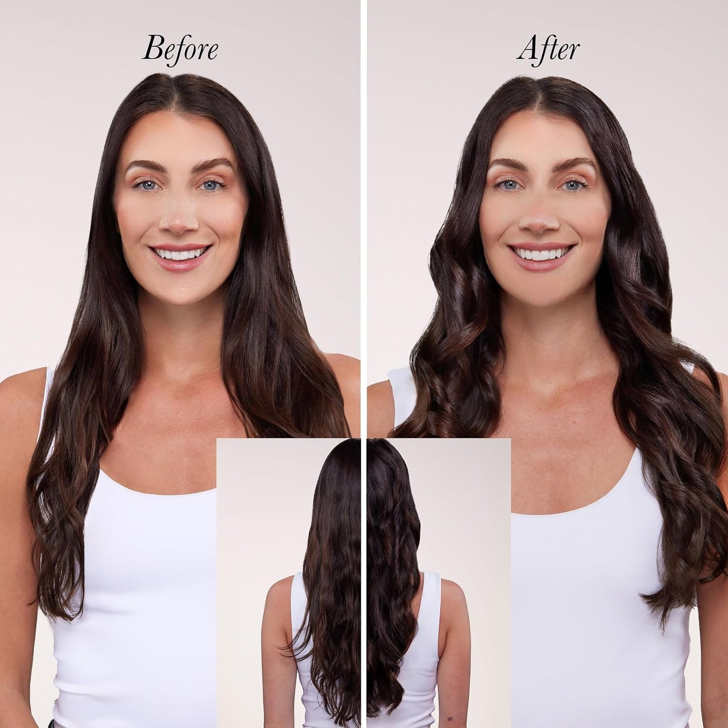 L'ANGE HAIR 2-in-1 Hair Straightener & Curler - 360° Airflow, Titanium Plates | 1" Wand for Long Hair (Blush)
