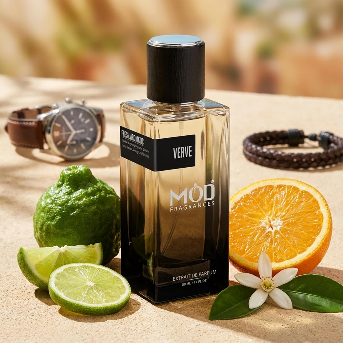 Verve Men's Perfume - Extrait de Parfum Inspired by MYSLF | Vegan & Cruelty-Free | Fresh Scent | 50ml
