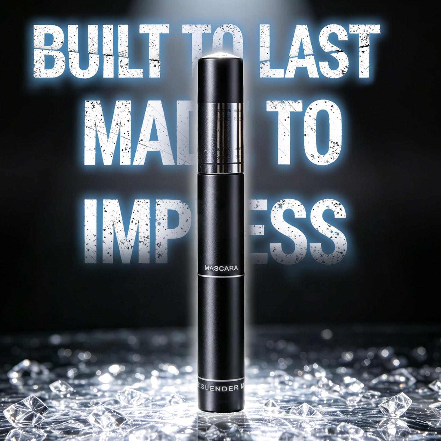 Mascara Volume and Length, Black Tubing Mascara No Smudging Clumpings for Sensitive Eyes, Volumizing, Lengthening, Curling, Multiplying for Fake Lashes Makeup, Vegan, Cruelty Free, 0.28 Fl Oz
