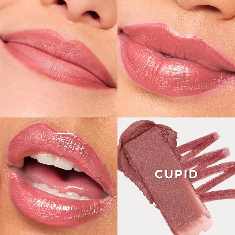 **Dual Ended 2-in-1 Lipstick & Liner - Nude Pink Lip Combo | Creamy Matte Moisturizing Formula**