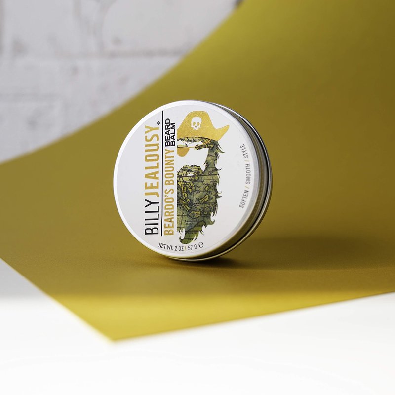 Billy Jealousy Moisturizing Strengthening & Softening Everyday Scented Beard Balm, Beard's Bounty, 2 oz.